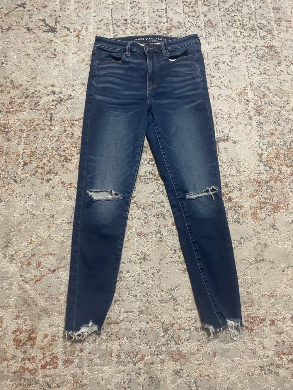 American Eagle super high rise jegging size 8
